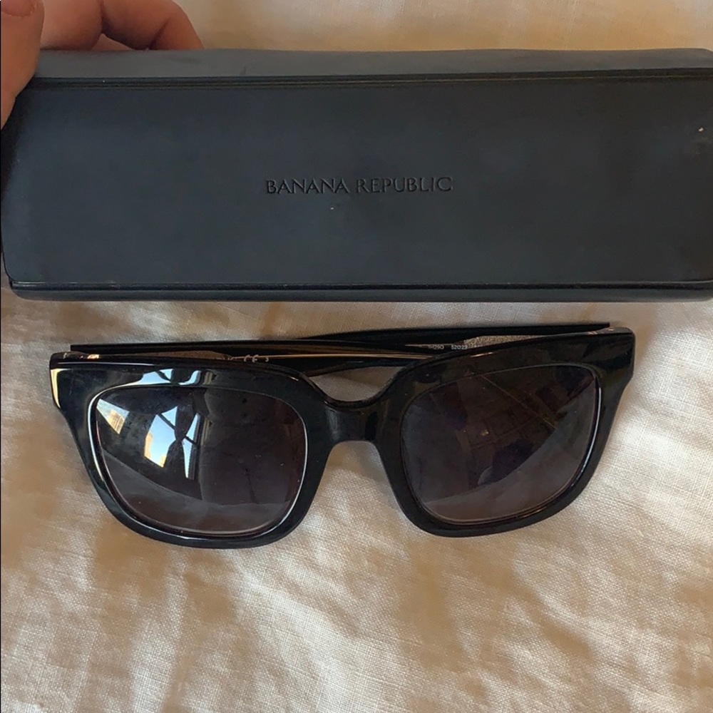 Banana Republic Black Sunglasses